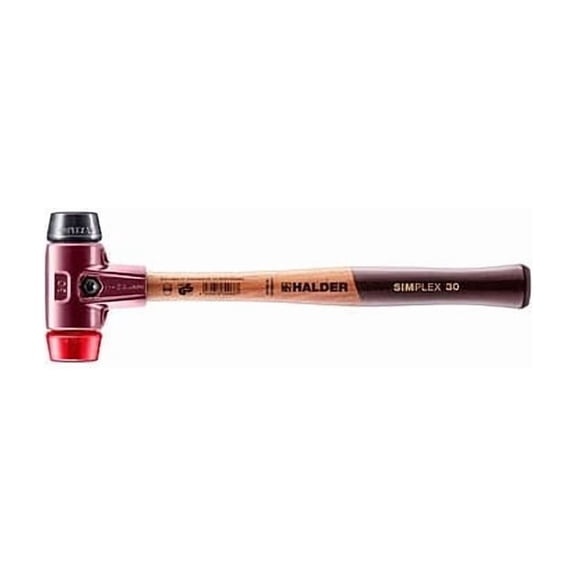 Halder Simplex Soft Face Hammer,12 oz.,11-13/16" L 3026030
