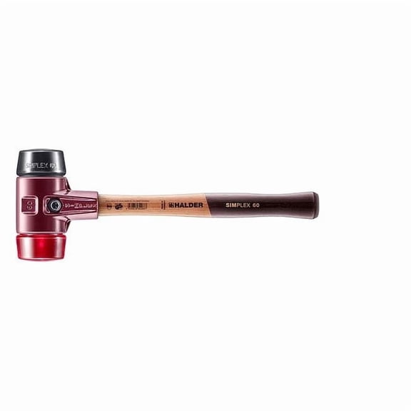 Halder Simplex Soft Face Hammer,4-3/8 lb.,16" L 3026060