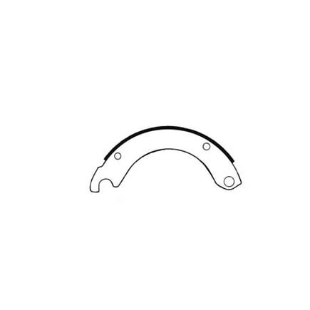 Haldex GG4591DXQJ Drum Brake Shoe Kit Rear, New, 2 Brake Shoes, With
