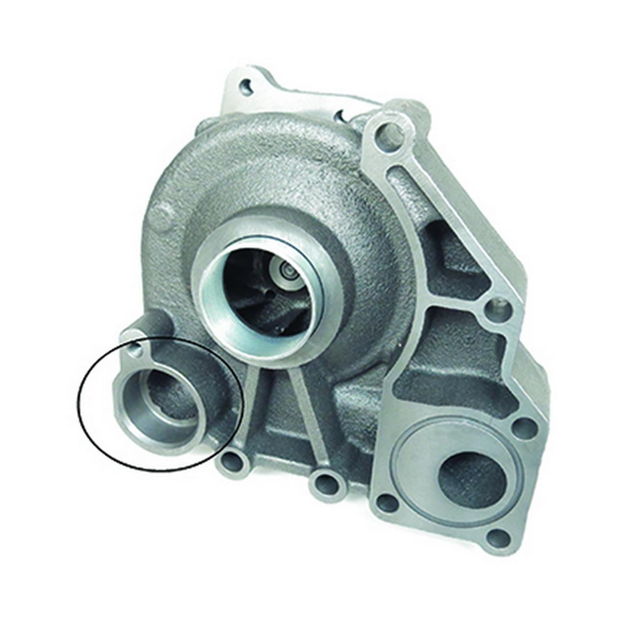 Haldex RW6090 Midland Engine Water Pump With Pulley, Belt Driven, For