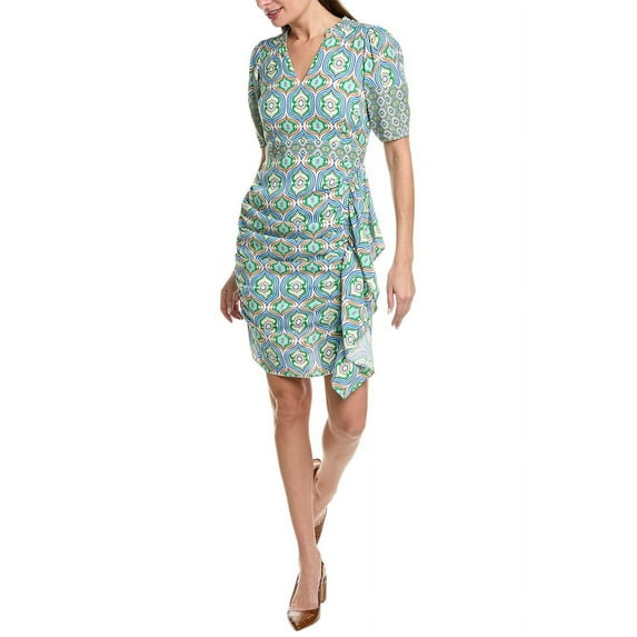 Hale Bob womens Draped Midi Dress, s