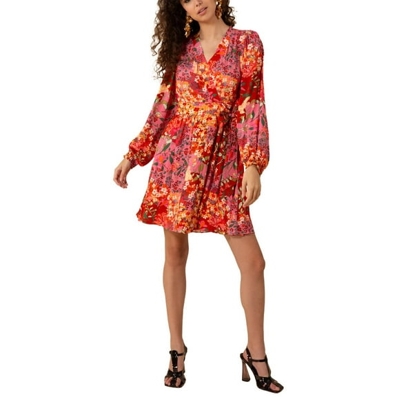 Hale Bob womens  Maren Mini Dress, xs