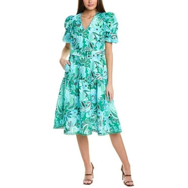 Hale Bob womens  Mary Linen Dress, xs