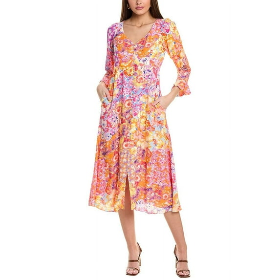 Hale Bob womens Rylee Dress, XL