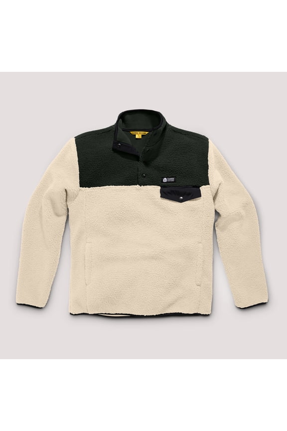 Hale Snap Pullover M LG Cream