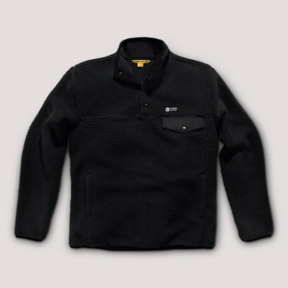 Hale Snap Pullover M XL Black