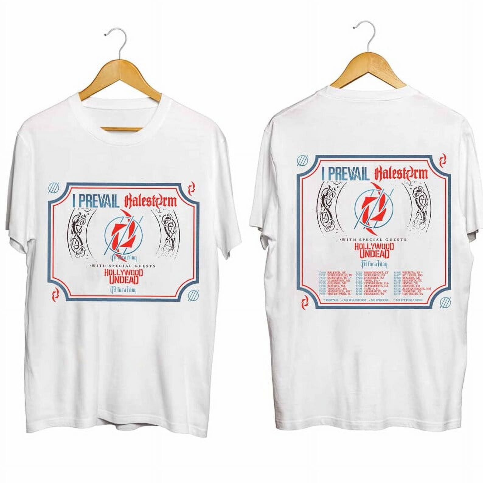 Halestorm and I Prevail 2024 Tour Shirt, Halestorm Band Fan Shirt, I