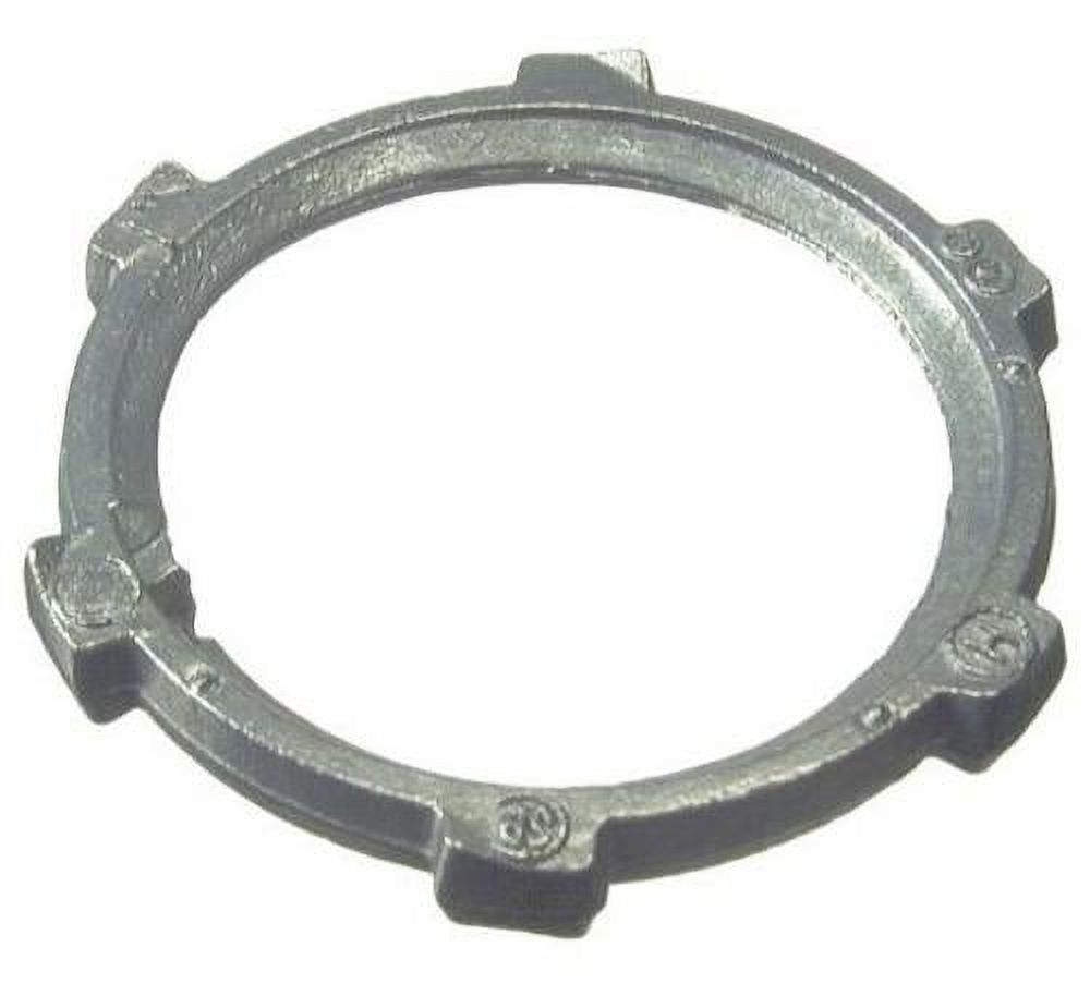 Halex 01925B DieCast Conduit Locknut, 21/2", Each