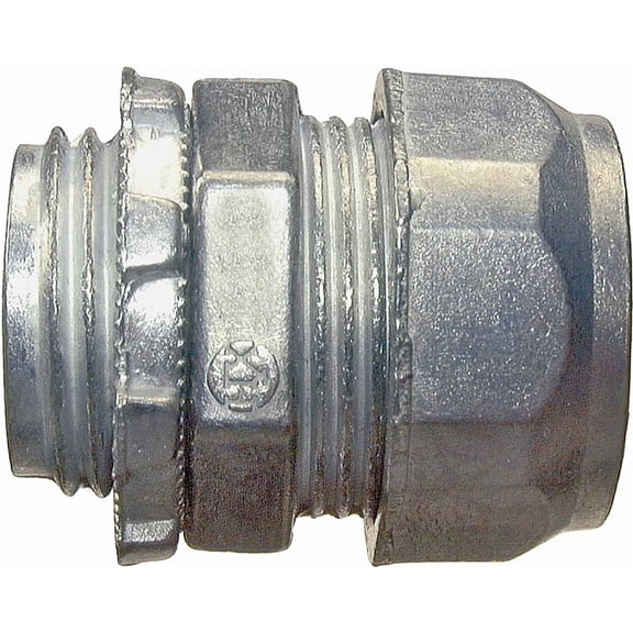 Halex 02112 Connector, 1-1/4 in, Zinc