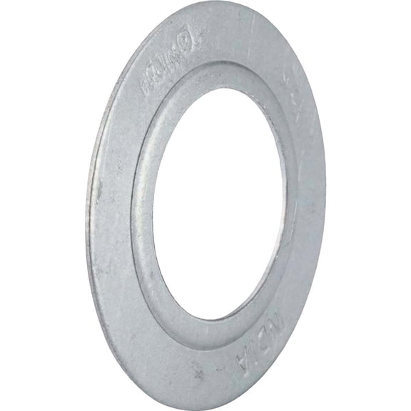 Halex Rigid Reducing Washer - Steel, Galvanized - 1-1/2 In. x 1 In.