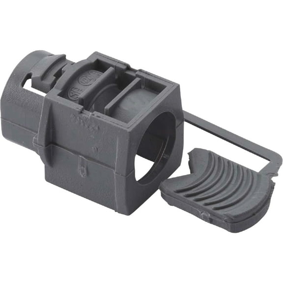 Halex 1/2 In. Plastic Non Metallic Flexible Cord Box Connector (35-Pack) 75111B