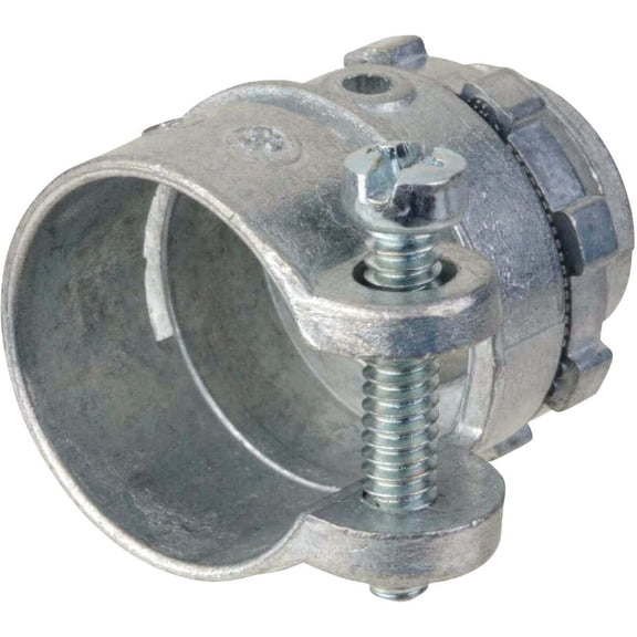 Halex 20421 Squeeze Connectors, 1/2-In. Knockout, 3-Pk. - Quantity 15