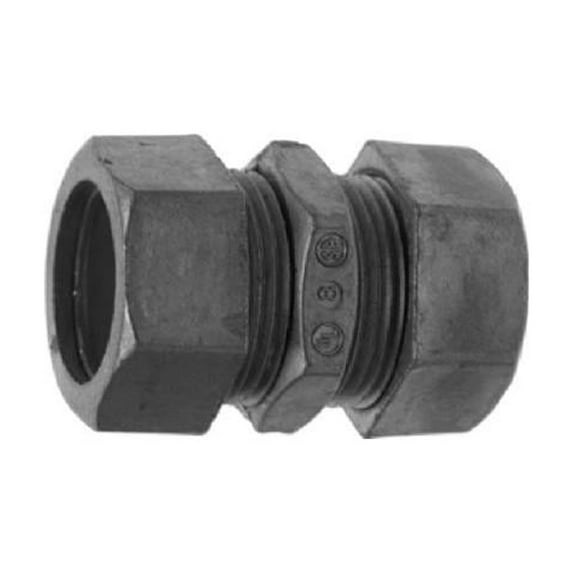 Halex 22222 Electrical Metallic Tubing Compression Couplings, 3/4-In., 5-Pk. - Quantity 5