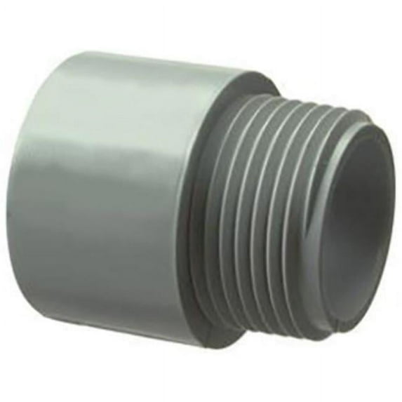 Halex 27351 0.5 in. PVC Terminal Adapter