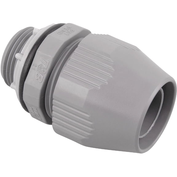 HALEX/SCOTT FETZER 3/4-Inch PVC Straight Type NM Liquid Tight Connector 27622