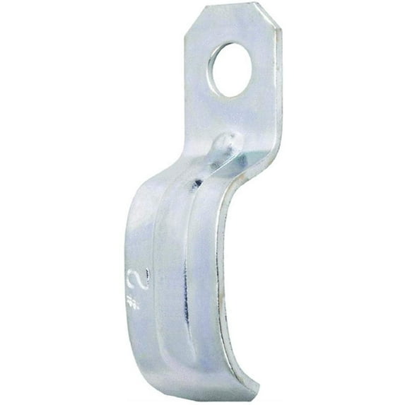 Steel City Cable Clip 3/8 One Hole Strap - Steel - Pack Of 1