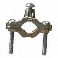 Halex 36010 1/2" To 1" Solid Brass Grounding Clamp