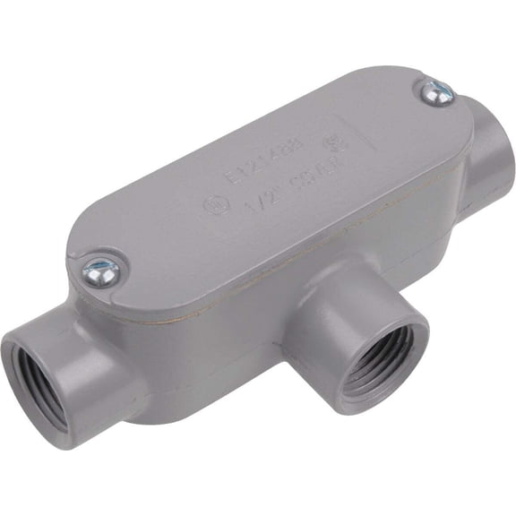 Halex 58805 1/2-Inch RGD Threaded Conduit Bodies Type T