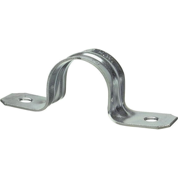 Halex 61210B Conduit Strap 1 in Steel  Indoor & Outdoor Use, NEC-Compliant