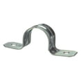 thumbnail image 1 of Halex 61215B 1-1/2" Rigid 2-Hole Conduit Strap Pack of 25, 1 of 2