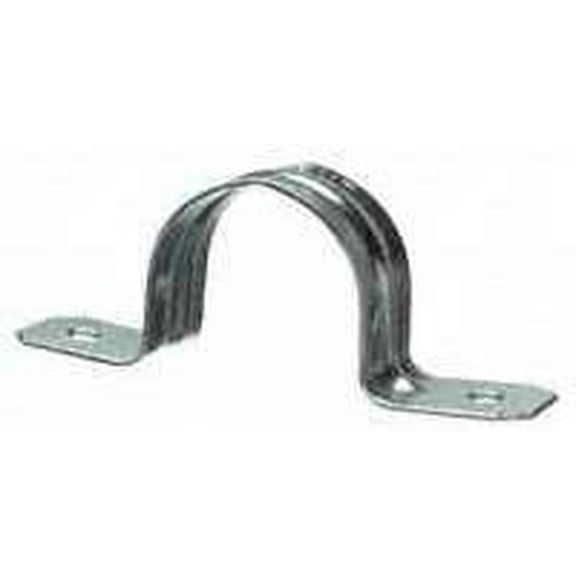 Halex 61610B Two Hole Straps SnapOn Style Electrical Metallic Tubing EMT Fittings Steel 50 Piece, 1 by Halex