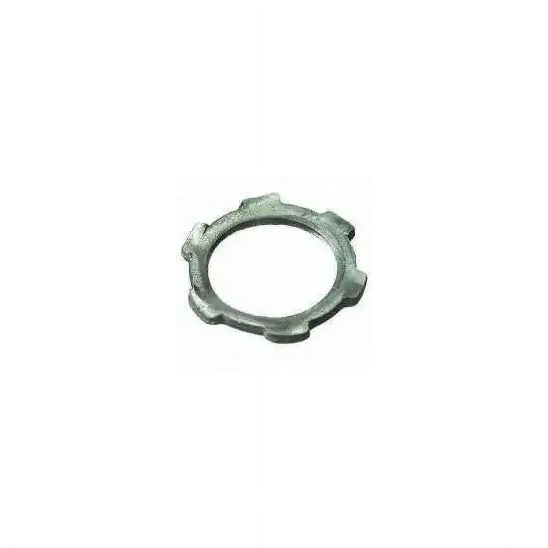 Halex 3/4-Inch Rigid Conduit Locknuts - 4 Pack, For Indoor Steel Box Installation