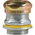 thumbnail image 1 of Halex 62511 EMT Rain Tight Conduit Connector, Steel, 1-In. - Quantity 5, 1 of 3