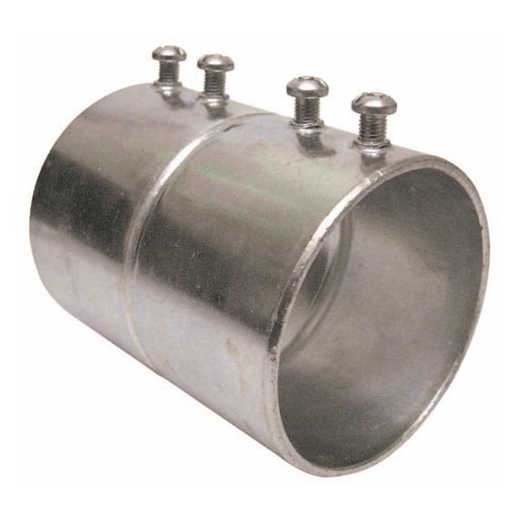 Halex EMT 1-1/4 In. Set Screw Conduit Coupling 62812