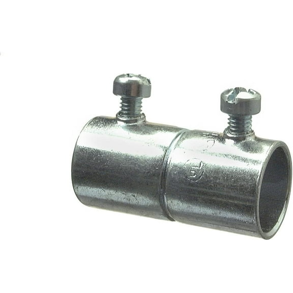 Halex 62815B Set Screw Couplings Electrical Metallic Tubing EMT Fitting Steel 25 Piece, 1-1/2"