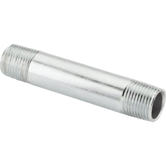 Halex 64362 Conduit Nipple, 3/4 x 6 in, Threaded, Steel