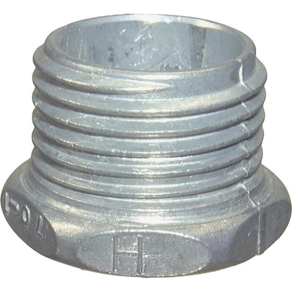 Halex 90703 Conduit Chase Nipple, 1 in Threaded, 1.53 in OD, Zinc