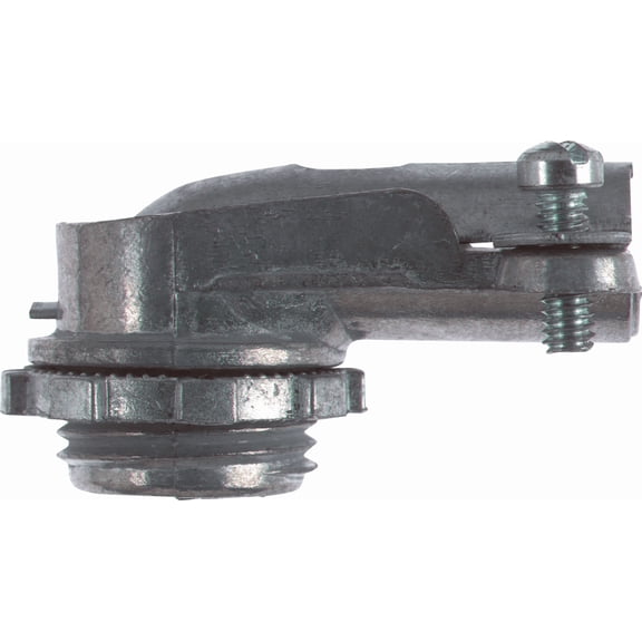 Halex Armored Cable/Conduit Connector - Pack of 4 Indoor & Outdoor Use, NEC-Compliant