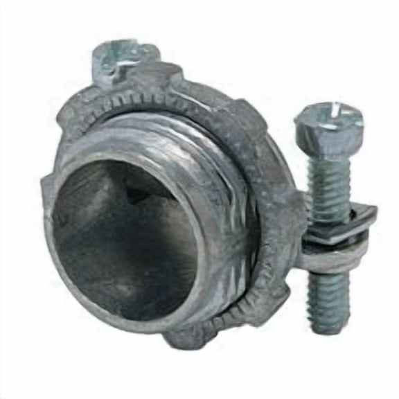 Halex Company Halex Die-Cast Zinc Box Connector - Pack of 6