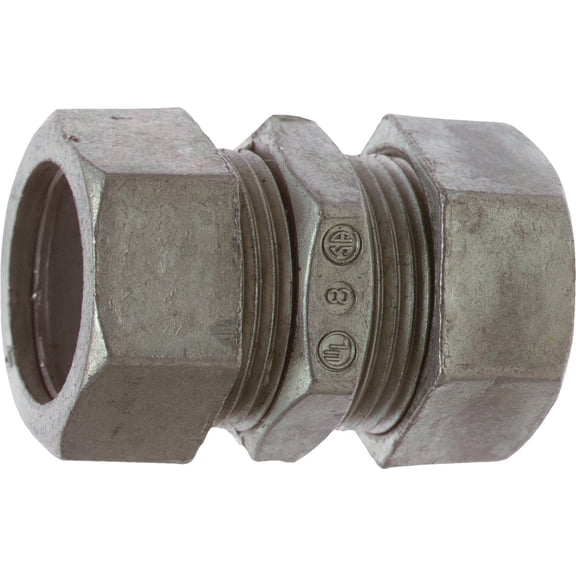 Halex Company Halex EMT Compression Conduit Coupling - Pack of 6
