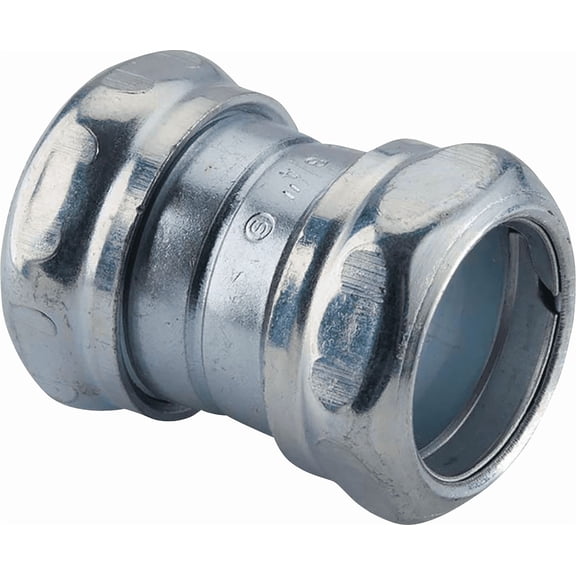 Halex EMT Compression Concrete-Tight Conduit Coupling - Single Pack