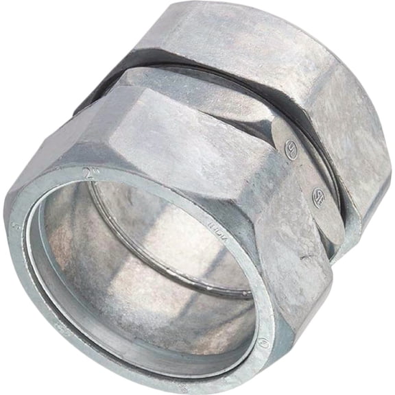 Halex EMT Compression Conduit Coupling - Pack of 2