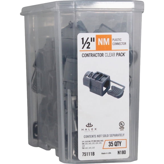 Halex Flexible Box Connector - Single Pack