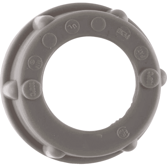 Halex Insulating Conduit Bushing - Single Pack  Indoor & Outdoor Use, NEC-Compliant