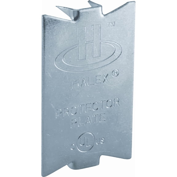 Halex Non-Metallic Cable Protector Plate - Pack of 2 Indoor & Outdoor Use, NEC-Compliant