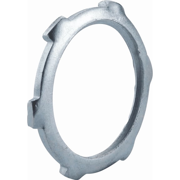 Halex Reversible Conduit Locknut - Pack of 4  Indoor & Outdoor Use, NEC-Compliant