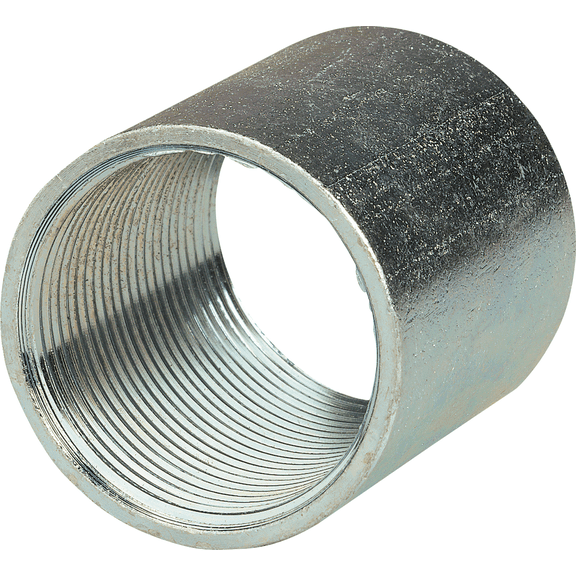 Halex Rigid Threaded Conduit Coupling - Pack of 2 Indoor & Outdoor Use, NEC-Compliant