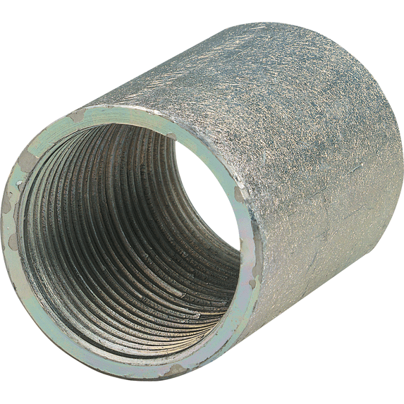 Halex Rigid Threaded Conduit Coupling - Single Pack — Indoor & Outdoor Use, NEC-Compliant