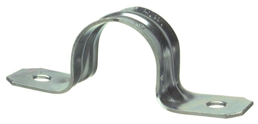 Halex 1 In. Snap-On Rigid/Intermediate Grade 2-Hole Conduit Strap 96123
