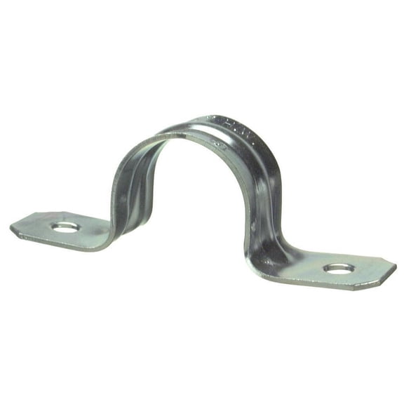 Halex 1 In. Snap-On Rigid/Intermediate Grade 2-Hole Conduit Strap 96123