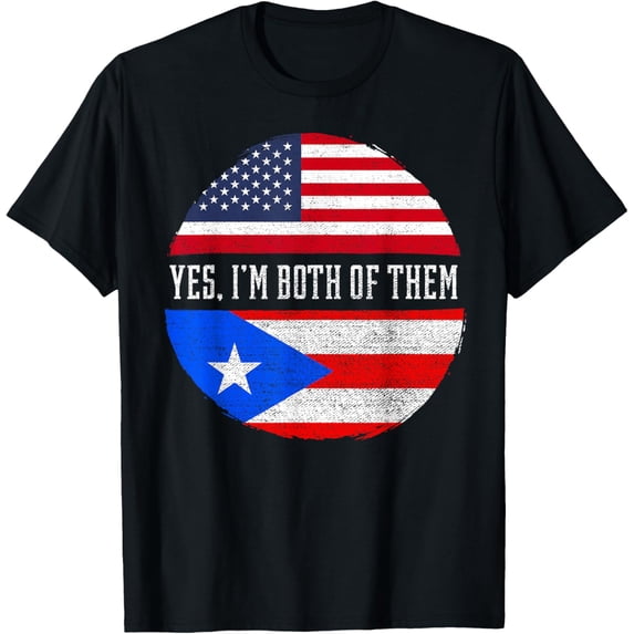 Half American Half Puerto Rican USA Flag Puerto Rico DNA T-Shirt Casual Short Sleeve Shirt