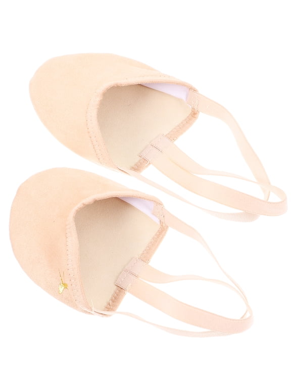 Toecover For Pointe Shoes Suede Wraparound Design 1 Pair 8.3x3.7x0.2In