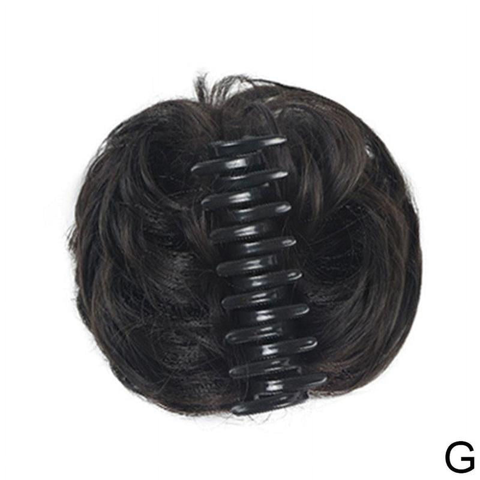 Half Bun Clip-on Wig Hairpin Ball Head Grasping Clip Bud hair Sale Head Hot B6M8