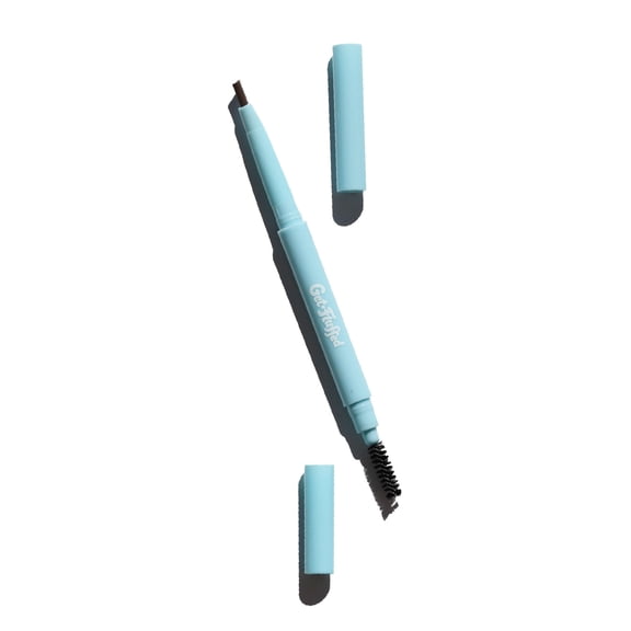 Half Caked Makeup Get-Fluffed Brow Definer Pencil, Shade 3.0 (Light Brown-Medium Brown), 0.01g