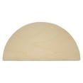 thumbnail image 1 of Half Circle Cutouts 6 inch, pack of 25 Semicircle Wooden Cutouts for Crafts, Wood Signs & Unfinished Wood Door Hangers, by Woodpeckers, 1 of 6
