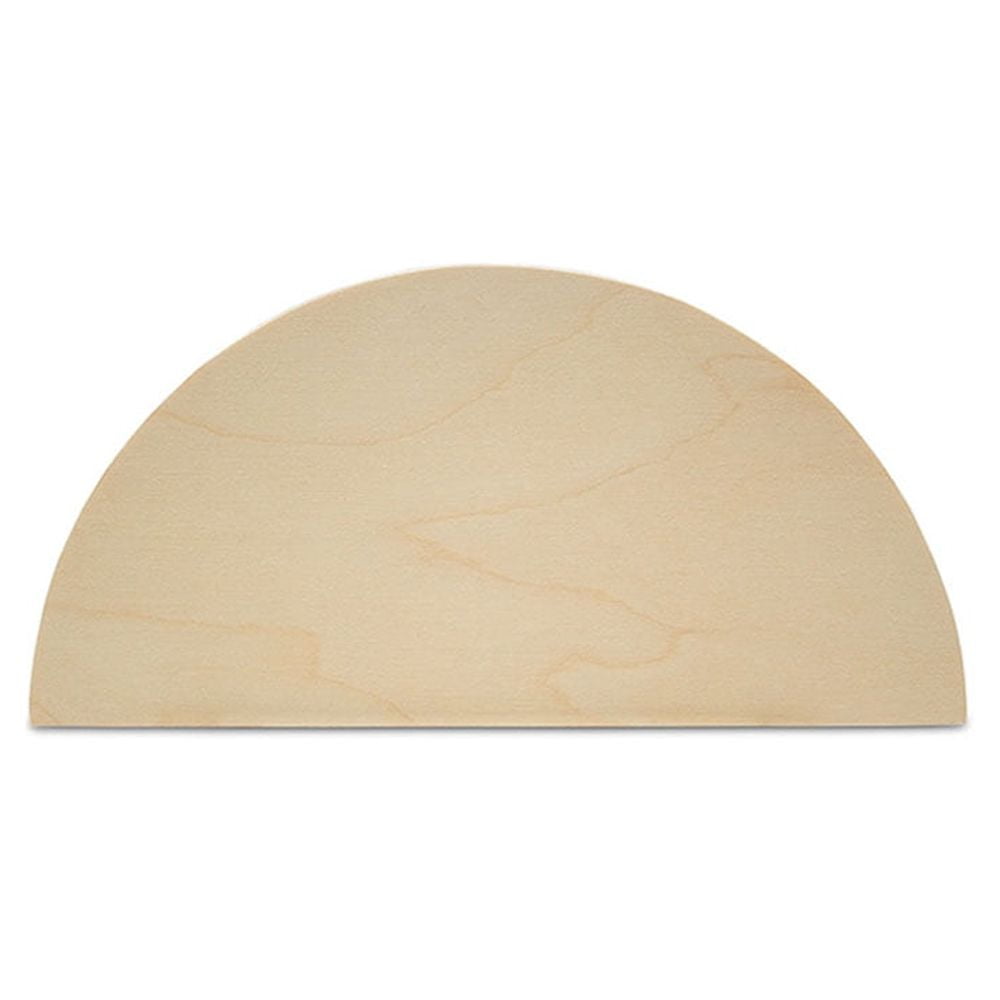 Half Circle Cutouts Wooden Cutouts for Crafts, Wood Signs & Unfinished